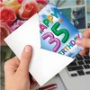 NobleWorks - 35th Happy Birthday Card Funny - Joke Notecard