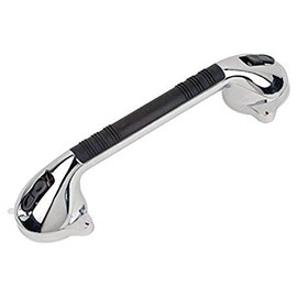 Chrome Suction Cup Grab Bars, 12"