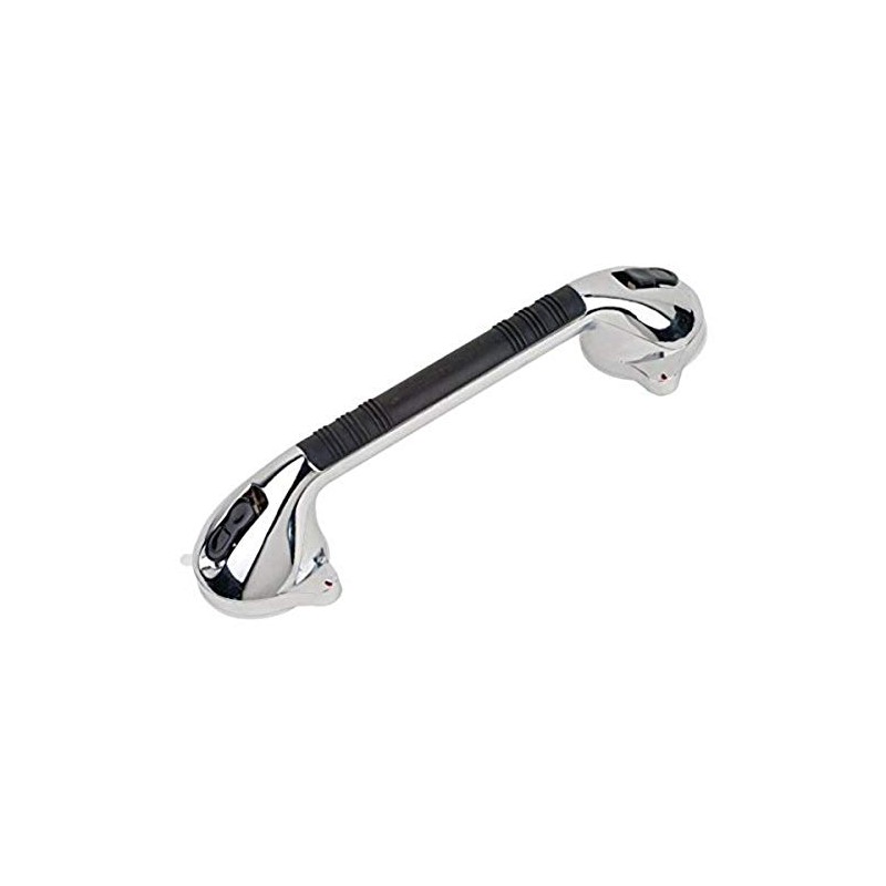 Chrome Suction Cup Grab Bars, 12"
