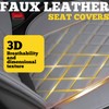 LINGVIDO Car Seat Covers for Front Seats (2 Seats) -