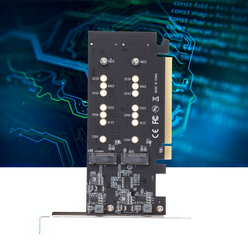 Expansion Card PCI Express 3.0 X16 to M.2 NVME SSD