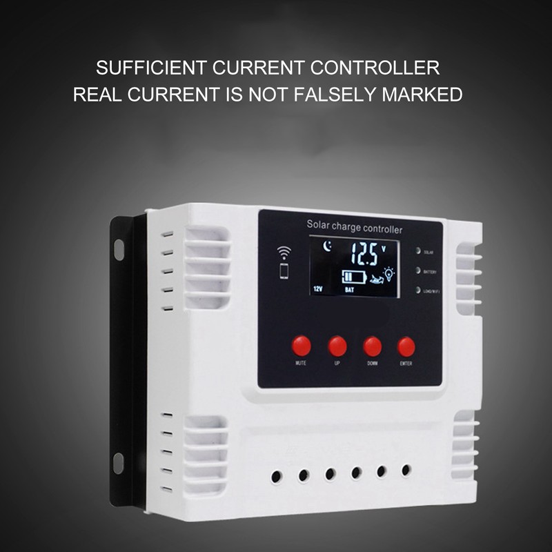 10A MPPT Solar Charge Controller Solar Panel Controller for Villas