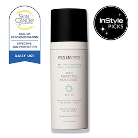 MDSolarSciences Crema humectante de uso diario FPS 30 - Mantiene la piel hidratada - Ingredientes nutritivos y antioxidantes - Protección de amplio espectro - Humecta la piel y le da brillo - 50 ml