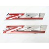 OEM 2pcs 2019-2023 Chevy Silverado Z71 Emblem OEM Fender Chrome