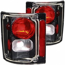 ANZO For Chevy C10/C20/K10/K20 Suburban 1973-1986 Tail Lights Carbon | 211015