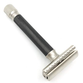 Parker safety razor Variant verstellbar schwarz + 5 Rasierklingen