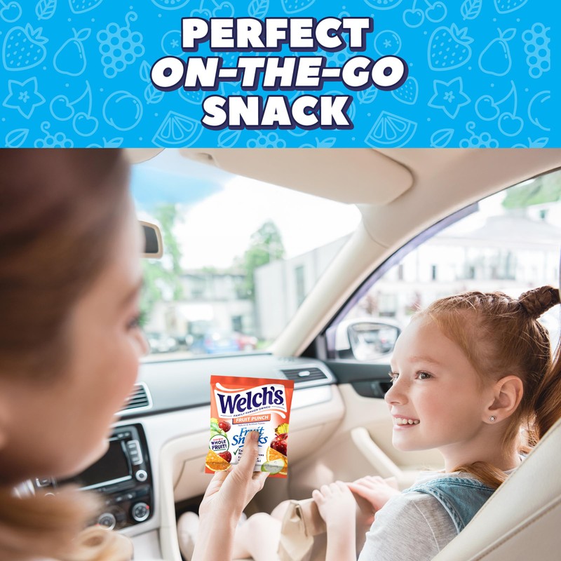 Welch's Fruit Snacks, Fruit Punch, Island Fruits & Berries 'N