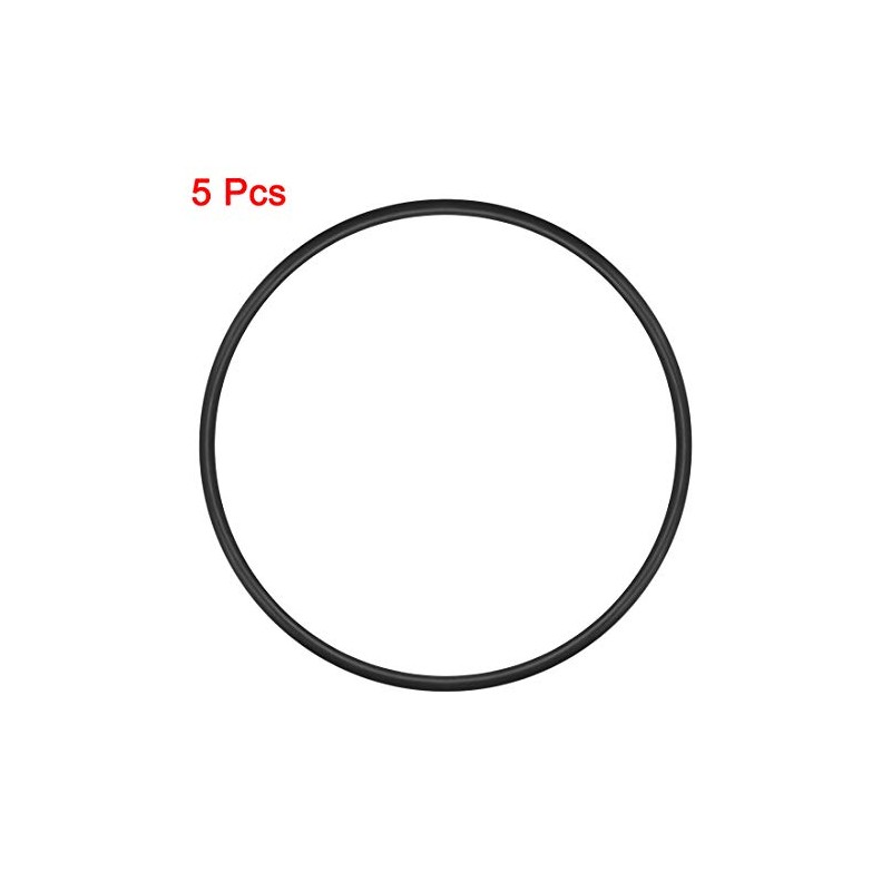 sourcing map Metric Nitrile Rubber O-Rings Seal 108 mm OD