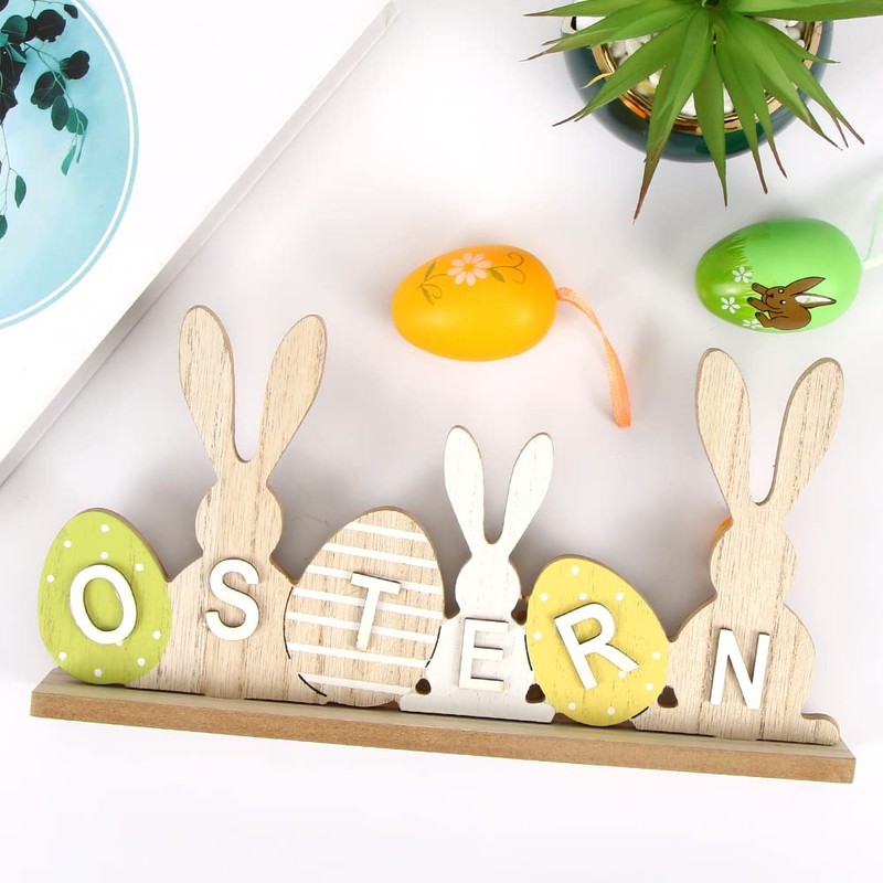 Meleager Easter Letters Display, Wooden Easter Letters, Easter Decoration, Letters