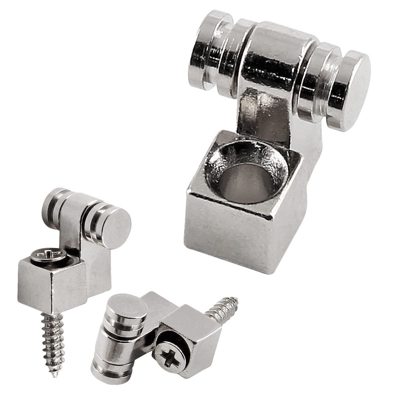 Jersvimc 2 Pcs Guitar Roller String Tree, Silver String Tree