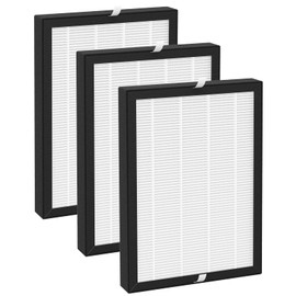 CFKREYA 3 Pack GL-FS32 Replacement Filter Compatible with MOOKA KOIOS Azeus GL-FS32 Air Purifiers, 3-in-1 H13 True HEPA Filtration