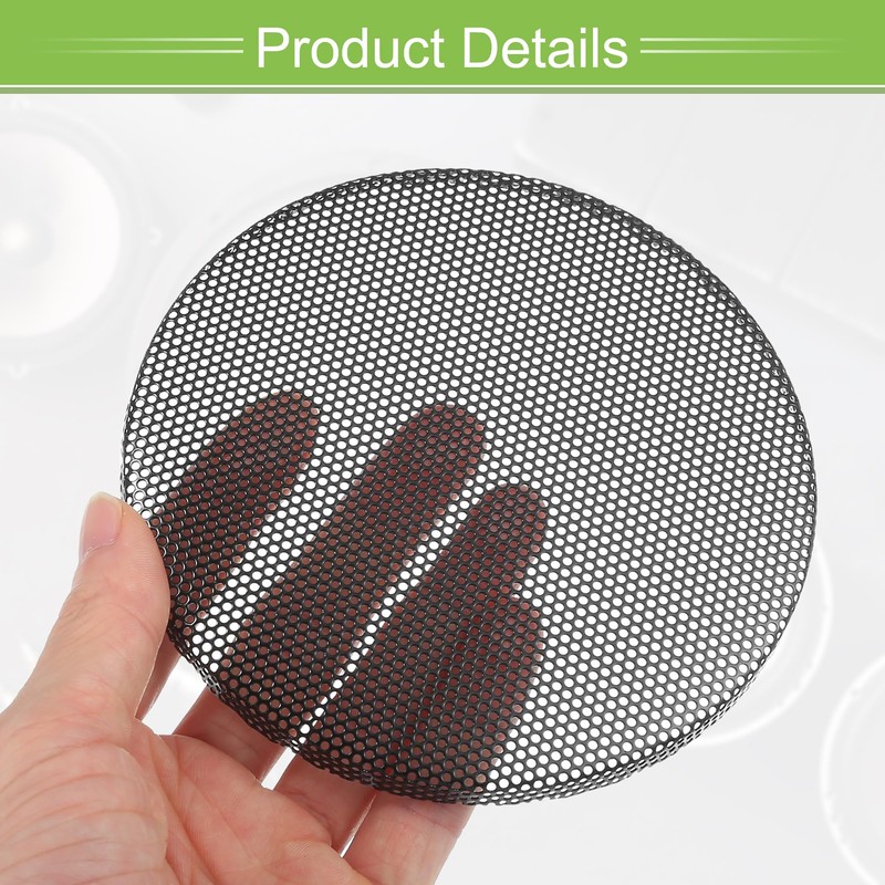 ACROPIX Universal 4.5 Inch Speaker Grills Mesh for Audio Subwoofer
