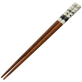 Ceramic Indigo Cat Chopsticks Gray Size: Approx. 9.1 inches (23 cm) 70456