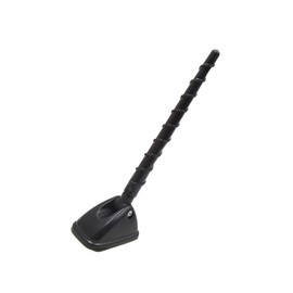 Motoforti Universal Car Decorative Antenna, Plastic Metal, Black, 1 Pcs