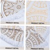 Gatuida Mandala Tapestry Beach Towel Round Yoga Mat Tablecloth Microfiber