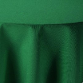Tablecloth Linen Look Oval 130 x 220 cm Dark Green Green