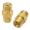 Joywayus Brass Oxygen and Acetylene Connector 9/16-18 Threads B Size