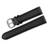 deBeer Stage Coach Leather Watch Band - Black 19mm