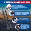 CheeMuii 12 FT Semi Truck Air Lines Kit with 2