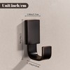 BigBig Home Bronze Towel Hooks, Bathroom Robe Hooks Oil Rubbed,