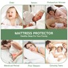 2 Pack Waterproof Mattress Protector King, Cotton Breathable Mattress Pad