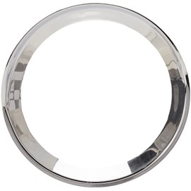 Grand General 66947 Plastic Chrome Speedometer/Tachometer Gauge Cover with Visor for Kenworth