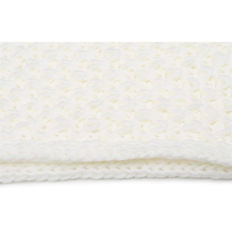 styleBREAKER 01018157 Unisex Knitted Loop Scarf Coarse Knitted Plain Knitted