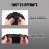 Gosknor 3pcs Hat Extender with Holes, Reusable Cap Size Extender