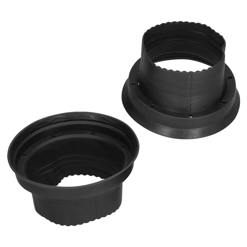 2pcs Audio Loud Speaker Waterproof Cover Mount Adapter Pad Insulation