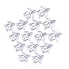 50Pcs Tulip Paper Clips Cute Purple Tulip Design Durable Metal