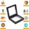 HAOBIN Floating Frame Display Holder Coin Display Box Floating Frame