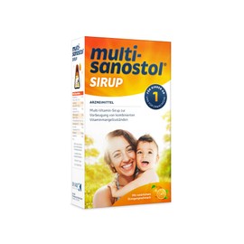 Multi-Sanostol Sirup: Multivitaminpräparat für Kinder ab 1 Jahr zur Vorbeugung von kombinierten Vitaminmangelzuständen, 300g