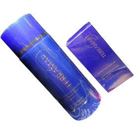 Terramar Set Facial, Exfoliante con Perla y Arroz 100g y Aceite Facial 30ml, para Todo Tipo de Piel, Azul