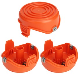 Kaberalty RC-065-P 90517175 Spool Cover Cap Compatible with Black and Decker GH710 GH700 GH750 RC-065,DF-065-BKP Weed Eater Refills (3 Pack)