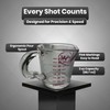 Rattleware 3 oz Espresso Shot Glass Pitcher with Handle -