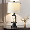 26" Modern Lamp for Living Room, Industrial 3-Way Dimmable Beside
