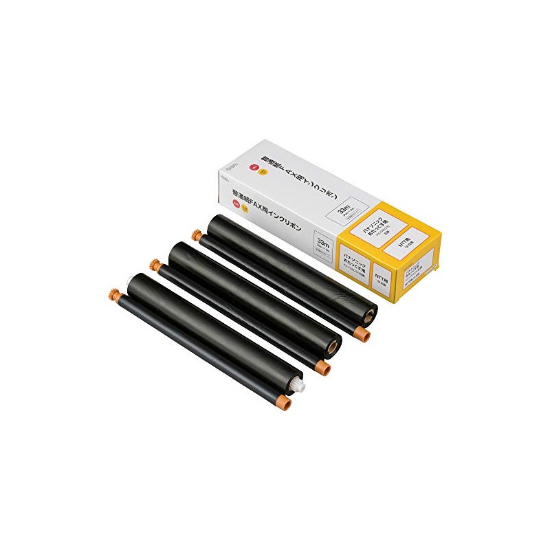 Ohm Denki OAI-FPC33T 01-3865 Plain Paper Fax Ink Ribbon, S-P3