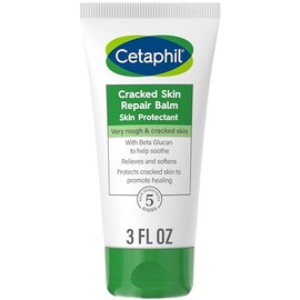 CETAPHIL Cracked Skin Repair Balm | 3 oz | For Very Rough & Cracked, Sensitive Skin | Protects, Soothes and Restores Deeper Cracks | Hypoallergenic | 