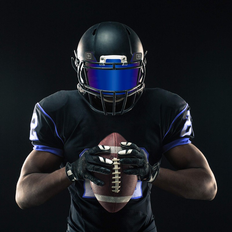 TD Sports Football Visor | Fits Kids, Youth, and Adult