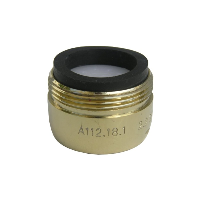 LASCO 09-1983 Small Male Faucet Aerator with 13/16 x 27