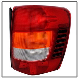 Jdragon Tail Light Compatible for Jeep 99-04 Grand Cherokee Replacement Tail Brake Lights Pair Set