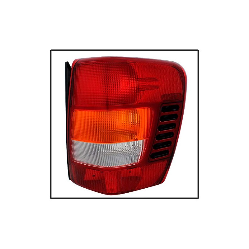 Jdragon Tail Light Compatible for Jeep 99-04 Grand Cherokee Replacement