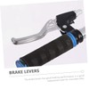 Kisangel Aluminum Bike Brakes Handle Universal Fit for Most Bikes