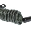 ORANGE Coil Lock Leash Anti-Theft Wire Lock 150634 4004 (Black/FF/Men's,