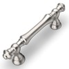 Amerdeco 10 Pack Brushed Satin Nickel Cabinet Pulls 3 Inch(76mm)