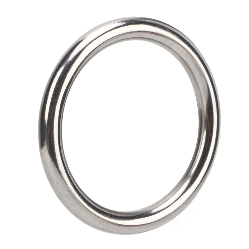 7 Pcs 304 Stainless Steel Metal O Ring Waterproof Rustproof