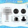 Pushglossy 13 Pcs Swimming Pool Water Jet Connectors Replacement Parts