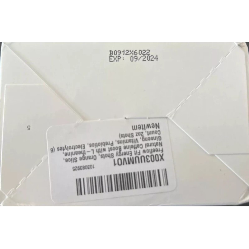 Freeflow/Fit Energy Shots/Strawber