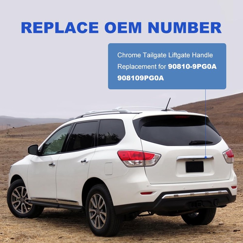 JDMON Replacement for Tailgate Liftgate Handle Nissan Pathfinder 2013 2014