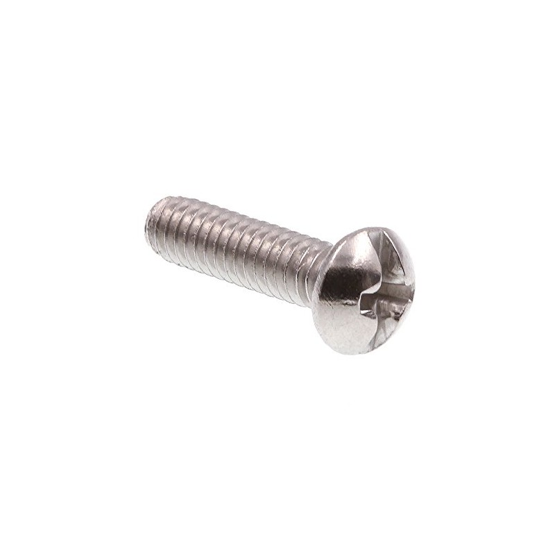 Prime-Line 9003550 Machine Screws, Round Head, Phillips/Slotted Combination Drive, #8-32